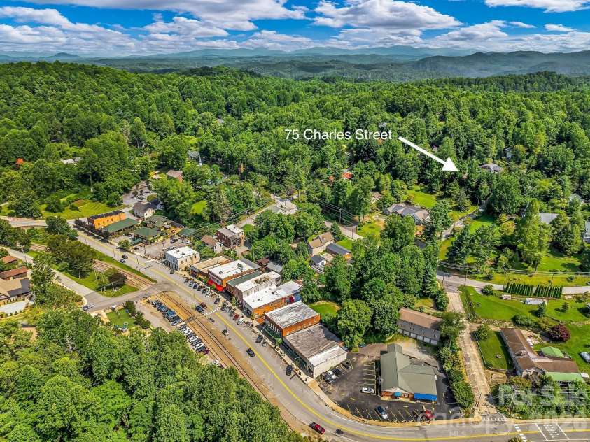 75 Charles Street, Saluda, NC 28773.  MLS# CAR4388140, YatesRealty ID 31697. 