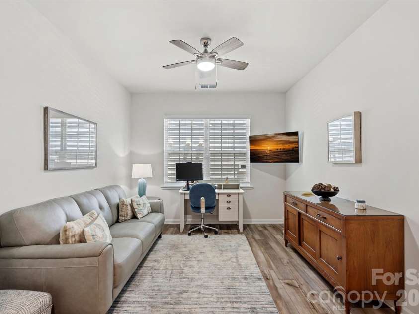 1969 Copper Path Drive, Fort Mill, SC 29715.  MLS# CAR4390791, YatesRealty ID 31699. Main level study with french doors