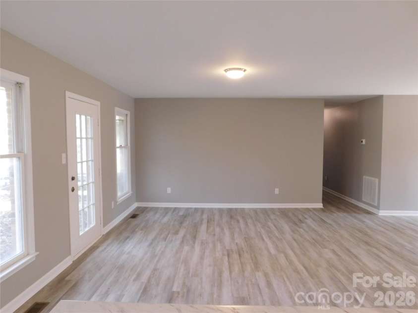 5509 Morgan Mill Road, Monroe, NC 28110.  MLS# CAR4343983, YatesRealty ID 3170. Dining area from kitchen