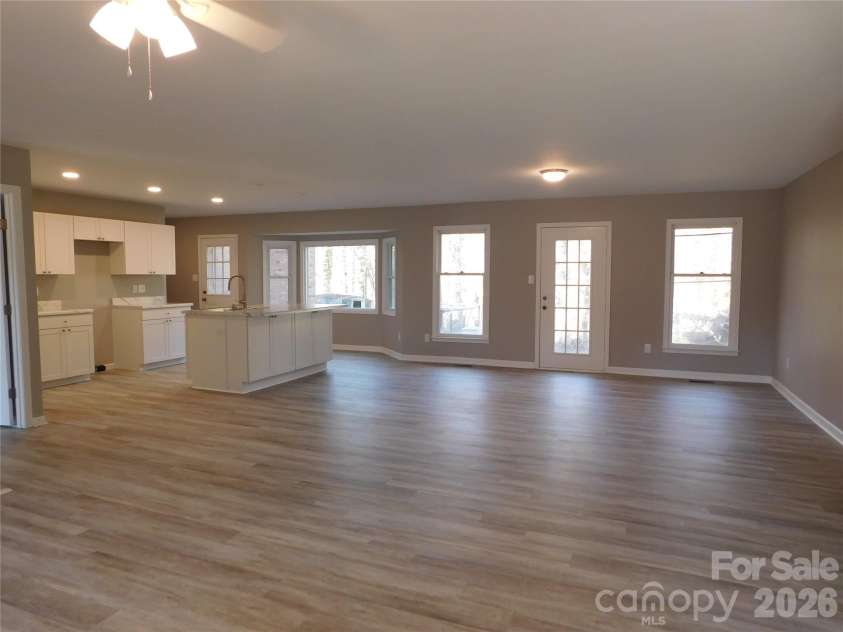 5509 Morgan Mill Road, Monroe, NC 28110.  MLS# CAR4343983, YatesRealty ID 3170. View from front door
