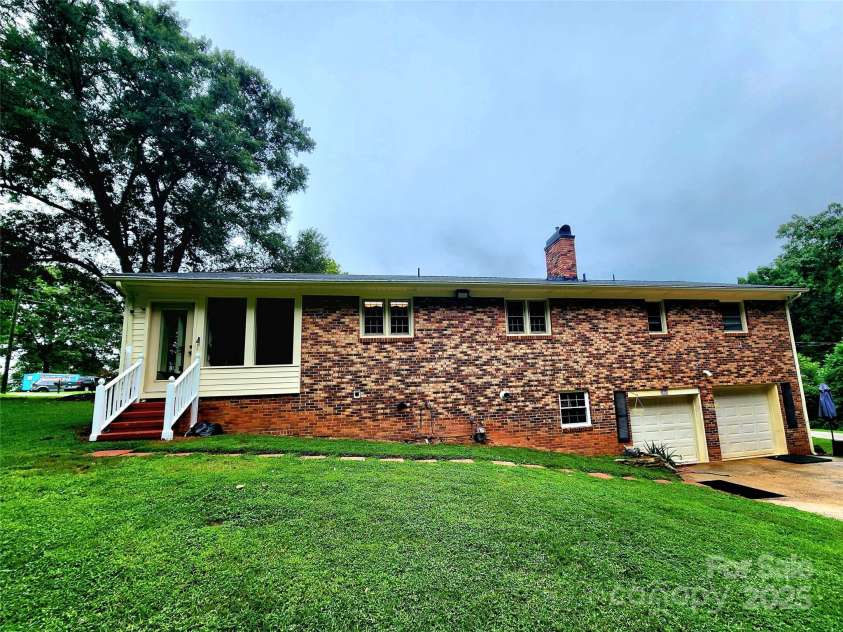 2019 Rhonda Drive, Gastonia, NC 28054.  MLS# CAR4289053, YatesRealty ID 31704. Rear view with sunroom access