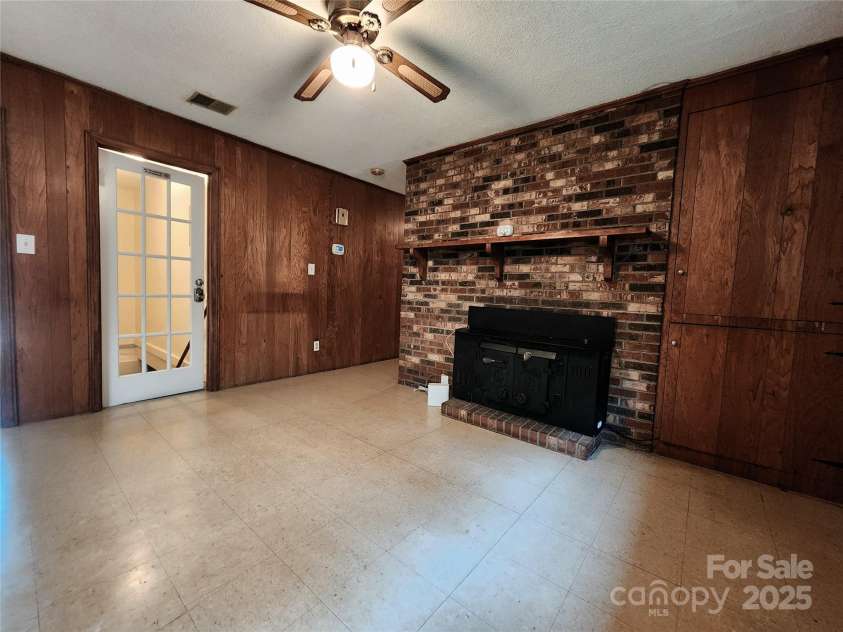 2019 Rhonda Drive, Gastonia, NC 28054.  MLS# CAR4289053, YatesRealty ID 31704. Wood burning fireplace plus high efficiency hybrid HVAC system
