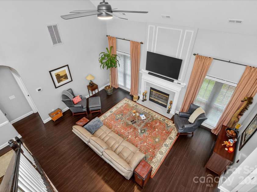 4713 Hanging Ivy Drive, Charlotte, NC 28215.  MLS# CAR4290401, YatesRealty ID 31707. View from Above