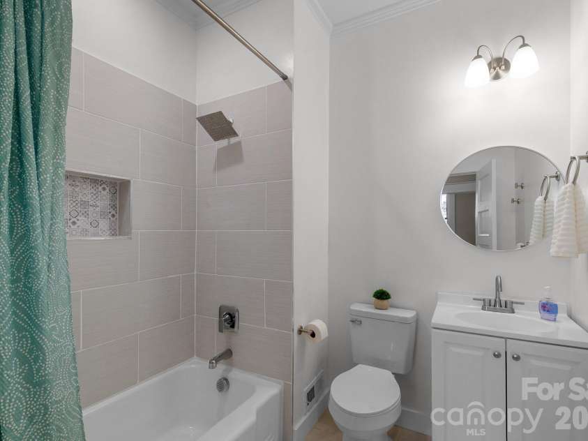 116 Rose Terrace, Wadesboro, NC 28170.  MLS# CAR4340709, YatesRealty ID 3171. Guest bathroom on main level
