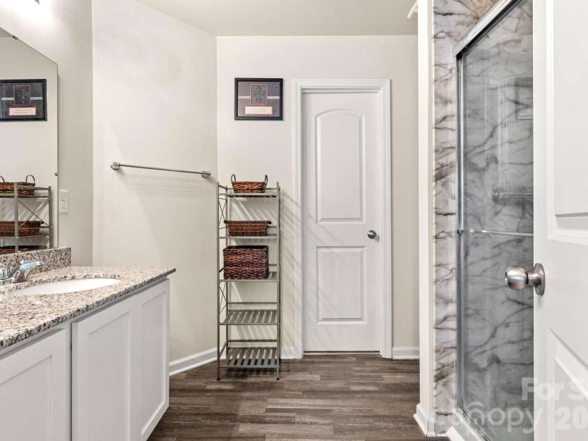 1455 Cypress Loop, Newton, NC 28658.  MLS# CAR4391323, YatesRealty ID 31724. Remodeled Bath with Walk in Shower