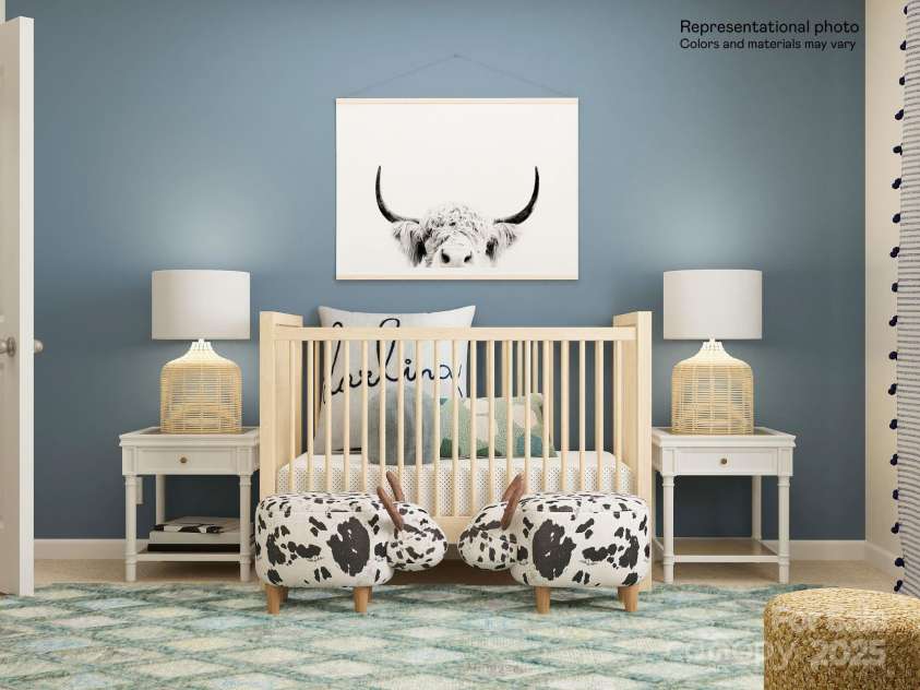 1408 Caracara Court, Cramerton, NC 28012.  MLS# CAR4291673, YatesRealty ID 31725. Bedroom 2