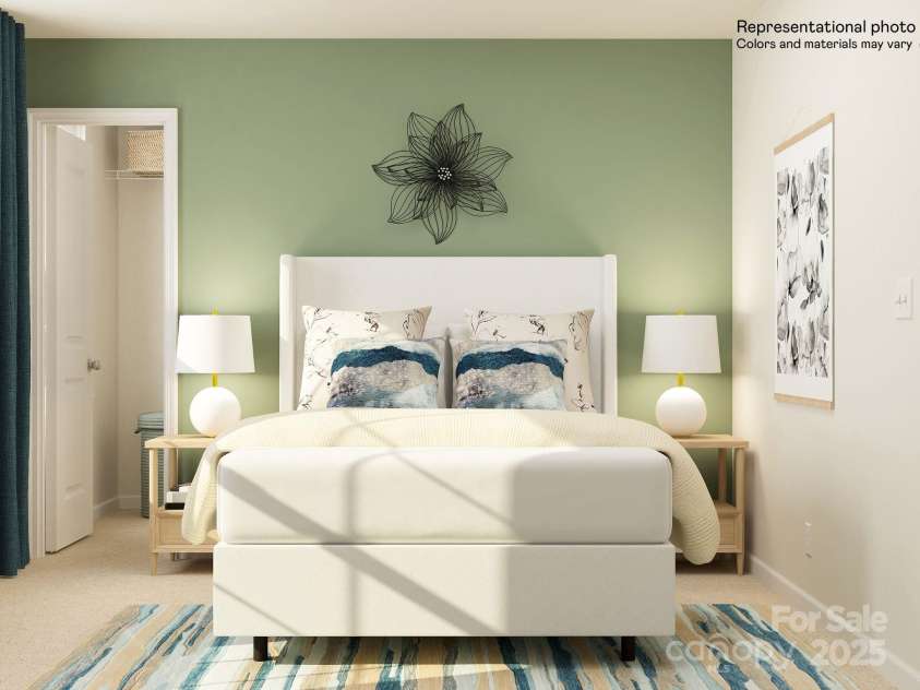 1408 Caracara Court, Cramerton, NC 28012.  MLS# CAR4291673, YatesRealty ID 31725. Bedroom 3