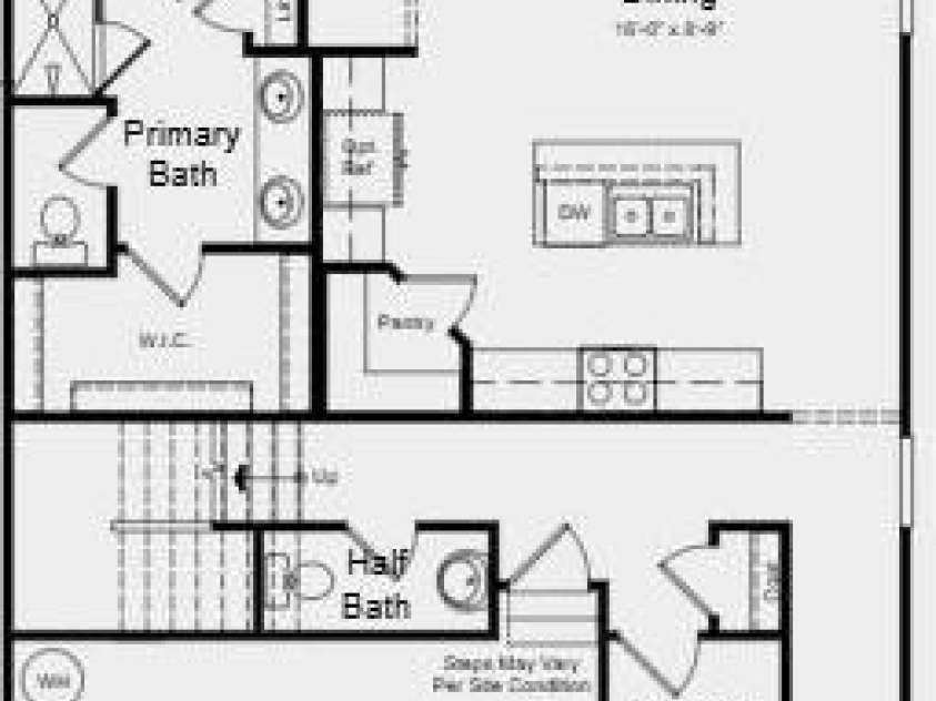 503 Silver Birch Court, Shelby, NC 28152.  MLS# CAR4357855, YatesRealty ID 31727. First Floor Plan