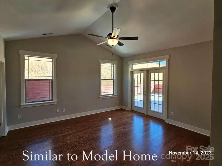 30-S-1 Brookstone Place, Candler, NC 28715.  MLS# CAR4290030, YatesRealty ID 31728. Primary Bedroom