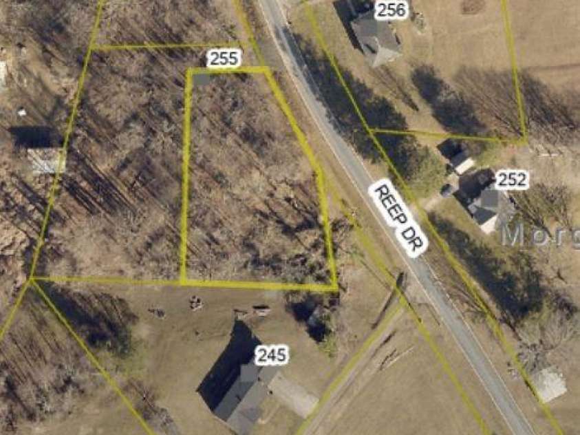 255 REEP Drive, Morganton, NC 28655.  MLS# CAR4318959, YatesRealty ID 3173. Gis view   lot 3 
