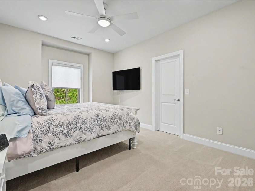 101 Enclave Boulevard, Matthews, NC 28104.  MLS# CAR4365874, YatesRealty ID 31731. Bedroom