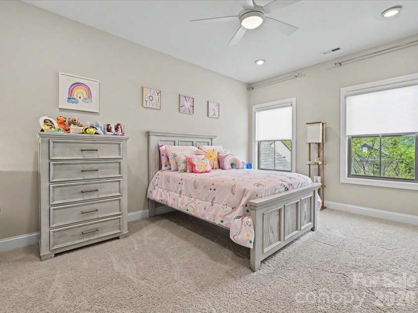 101 Enclave Boulevard, Matthews, NC 28104.  MLS# CAR4365874, YatesRealty ID 31731. Bedroom