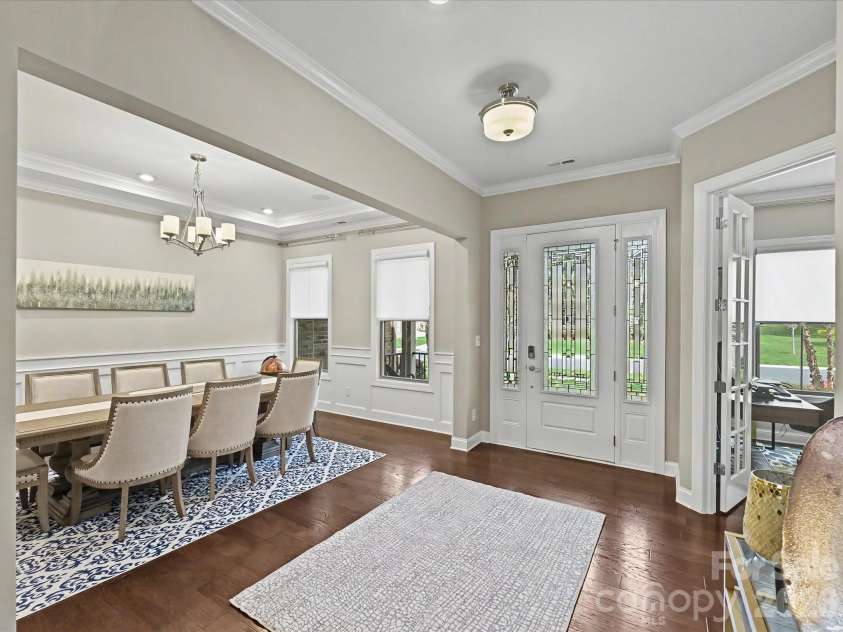 101 Enclave Boulevard, Matthews, NC 28104.  MLS# CAR4365874, YatesRealty ID 31731. Foyer