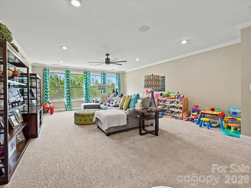 101 Enclave Boulevard, Matthews, NC 28104.  MLS# CAR4365874, YatesRealty ID 31731. Media Room