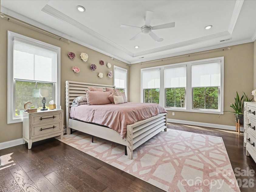 101 Enclave Boulevard, Matthews, NC 28104.  MLS# CAR4365874, YatesRealty ID 31731. Primary Bedroom Suite
