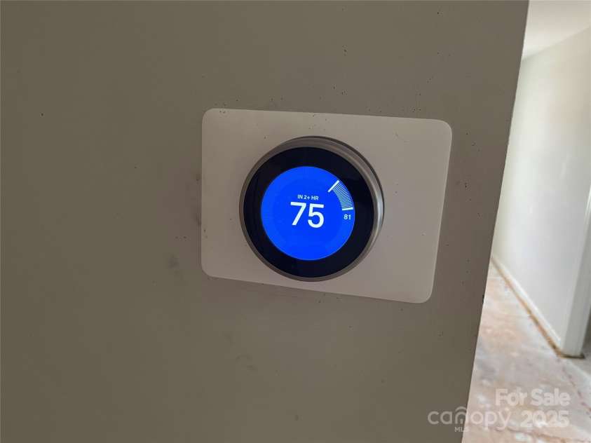 3079 Riker Street, Clover, SC 29710.  MLS# CAR4291601, YatesRealty ID 31731. Thermostat