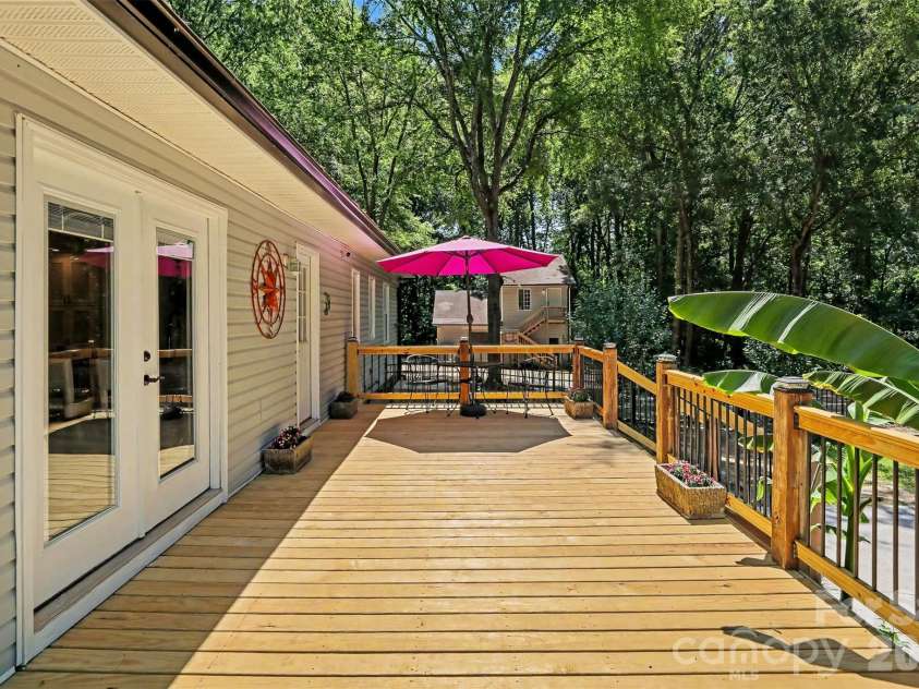 205 Dornoch Drive, Weddington, NC 28104.  MLS# CAR4384055, YatesRealty ID 31736. Rear Patio/Deck