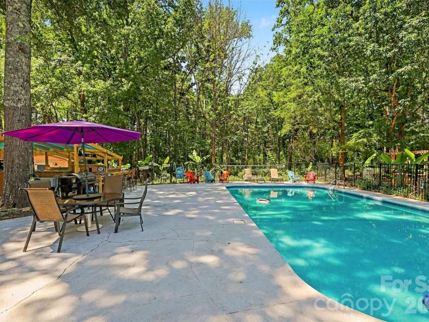 205 Dornoch Drive, Weddington, NC 28104.  MLS# CAR4384055, YatesRealty ID 31736. Tiki Bar/Pool Area