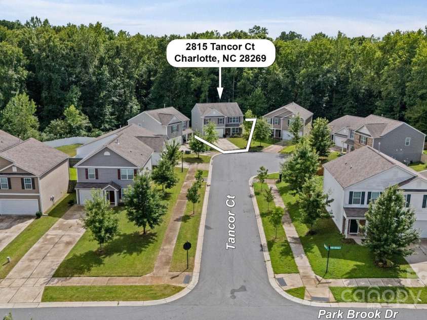 2815 Tancor Court, Charlotte, NC 28269.  MLS# CAR4288665, YatesRealty ID 31742. 