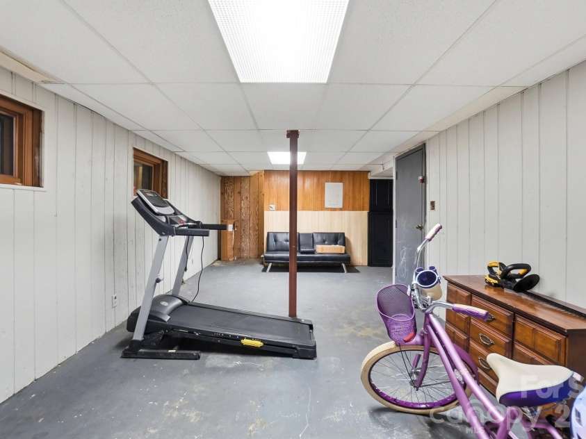 214 Griffin Lane, Marshville, NC 28103.  MLS# CAR4389855, YatesRealty ID 31752. BASEMENT/EXERCISE ROOM