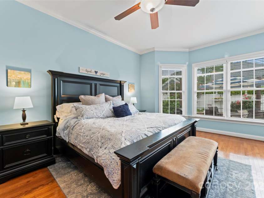 878 Promenade Walk, Fort Mill, SC 29708.  MLS# CAR4281286, YatesRealty ID 31755. Main floor over-sized primary bedroom!