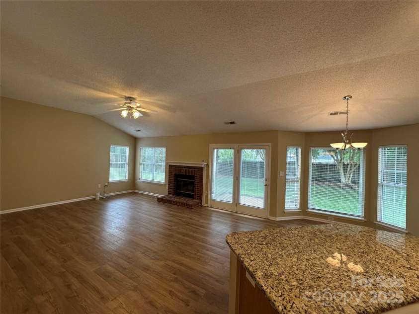 5416 Hedgecrest Place, Charlotte, NC 28269.  MLS# CAR4287168, YatesRealty ID 31760. Kitchen view of Great Room