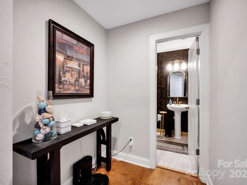 14940 Carbert Lane, Huntersville, NC 28078.  MLS# CAR4256086, YatesRealty ID 31763. Hall to Powder Room