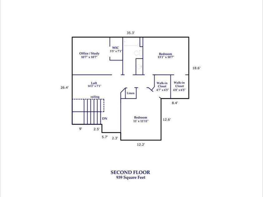 29 Farm Pond Lane, Candler, NC 28715.  MLS# CAR4258742, YatesRealty ID 31766. Second Floor