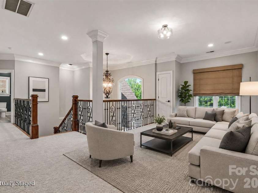 5129 Watermead Lane, Belmont, NC 28012.  MLS# CAR4384748, YatesRealty ID 31767. Digital Staging Loft Area
