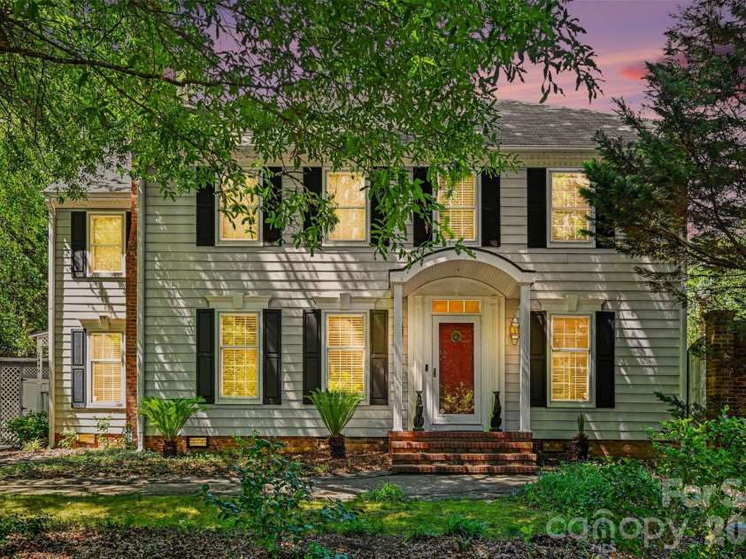 2449 Seth Thomas Road, Charlotte, NC 28210.  MLS# CAR4389244, YatesRealty ID 31772. Twighlight