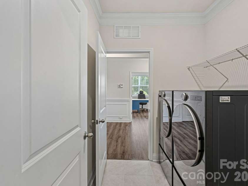 4214 Millstream Road, Denver, NC 28037.  MLS# CAR4393988, YatesRealty ID 31776. Easy access laundry room for extra convenience