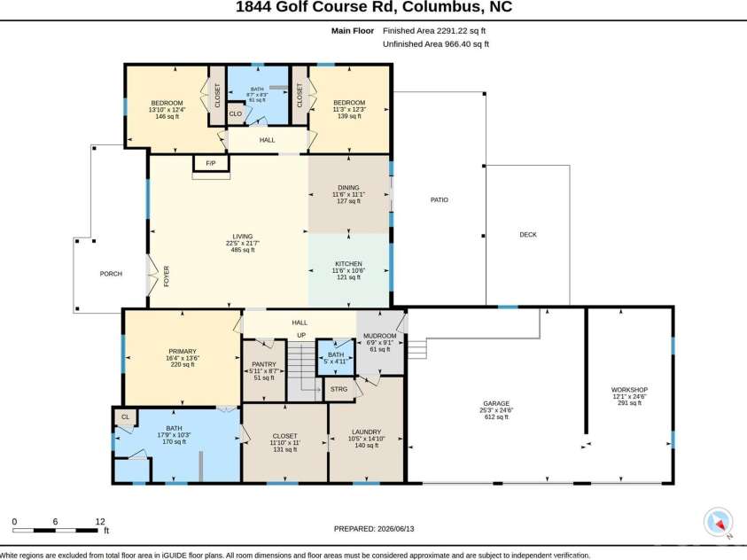 1844 Golf Course Road, Columbus, NC 28722.  MLS# CAR4395730, YatesRealty ID 31780. 
