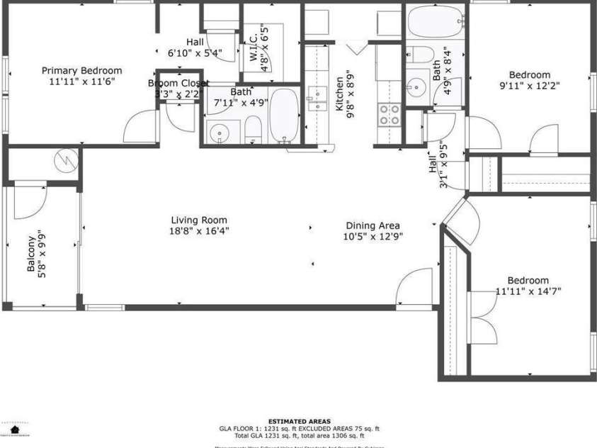 1134 Plaza Walk Drive, Charlotte, NC 28215.  MLS# CAR4418257, YatesRealty ID 3179. 