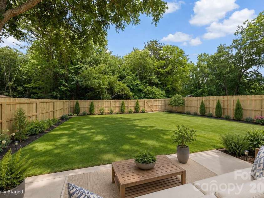 410 Peachtree Street, Albemarle, NC 28001.  MLS# CAR4392692, YatesRealty ID 31818. Virtually Staged - Back Yard