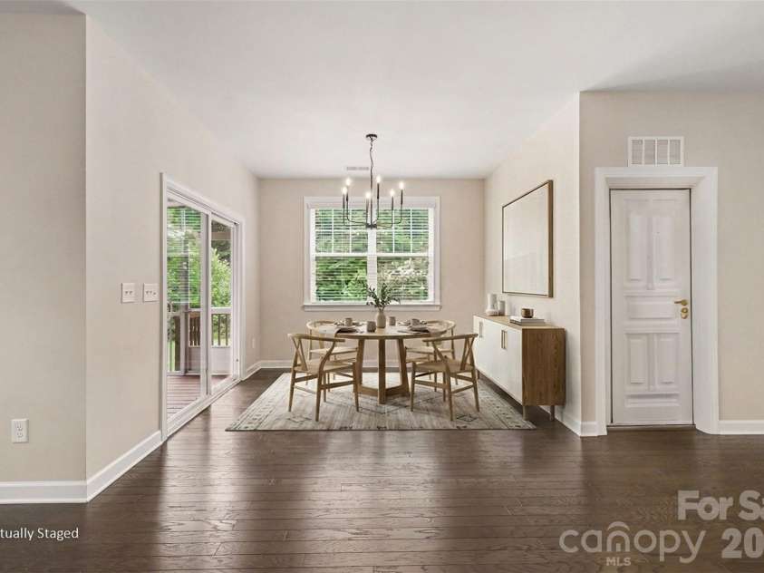 2521 Surveyor General Drive, Waxhaw, NC 28173.  MLS# CAR4390808, YatesRealty ID 31822. Breakfast Area