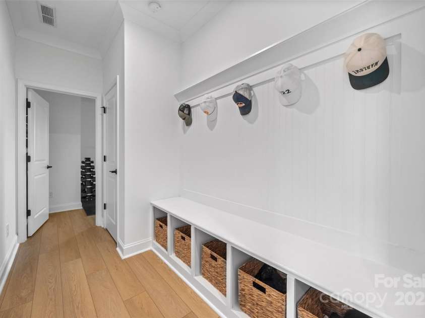 4627 Cava Court, Indian Land, SC 29707.  MLS# CAR4286634, YatesRealty ID 31825. Drop Zone off the garage