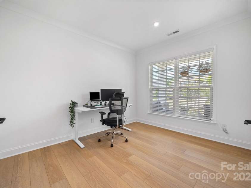 4627 Cava Court, Indian Land, SC 29707.  MLS# CAR4286634, YatesRealty ID 31825. First Floor office with french doors