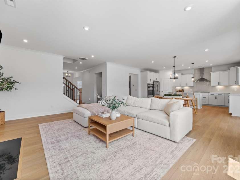 4627 Cava Court, Indian Land, SC 29707.  MLS# CAR4286634, YatesRealty ID 31825. Open Concept floorplan where the great room opens up to the breakfast nook and kitchen space.