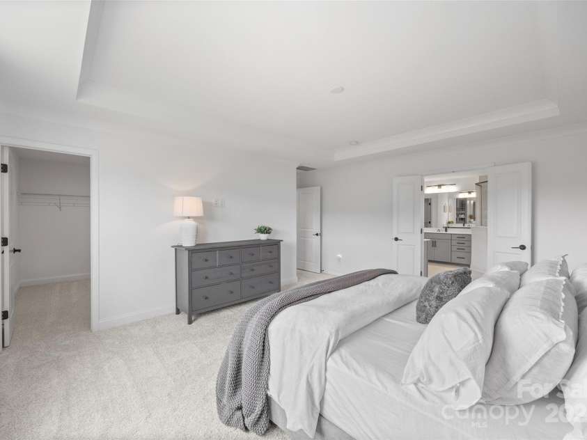 4627 Cava Court, Indian Land, SC 29707.  MLS# CAR4286634, YatesRealty ID 31825. Primary Suite with 2 walk in closets