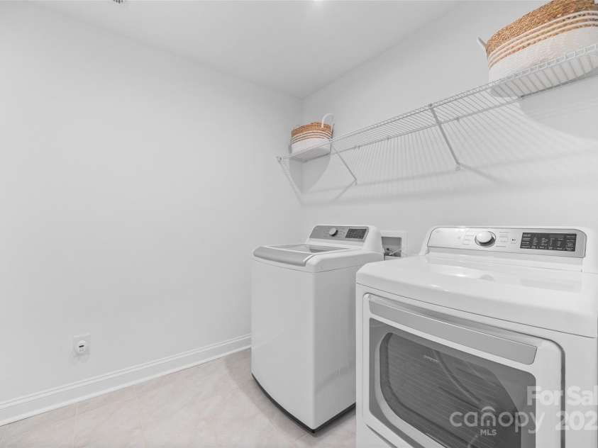 4627 Cava Court, Indian Land, SC 29707.  MLS# CAR4286634, YatesRealty ID 31825. Upstairs Laundry Room