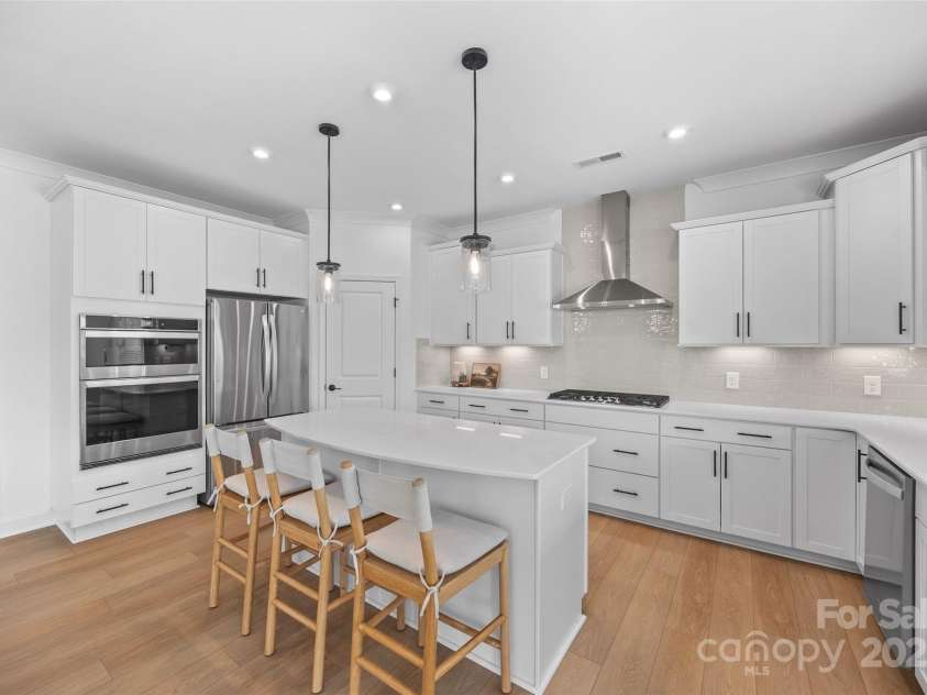 4627 Cava Court, Indian Land, SC 29707.  MLS# CAR4286634, YatesRealty ID 31825. White Gourmet Kitchen