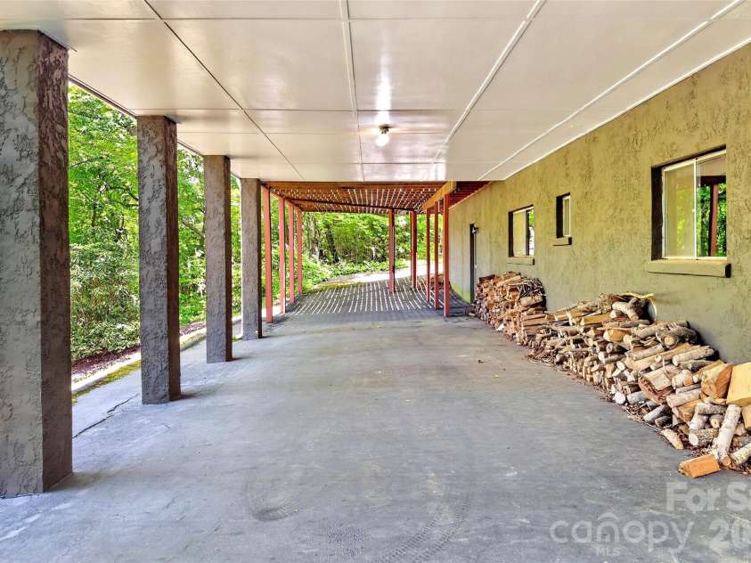103 Richard Lane, Black Mountain, NC 28711.  MLS# CAR4393479, YatesRealty ID 31831. Covered area in rear