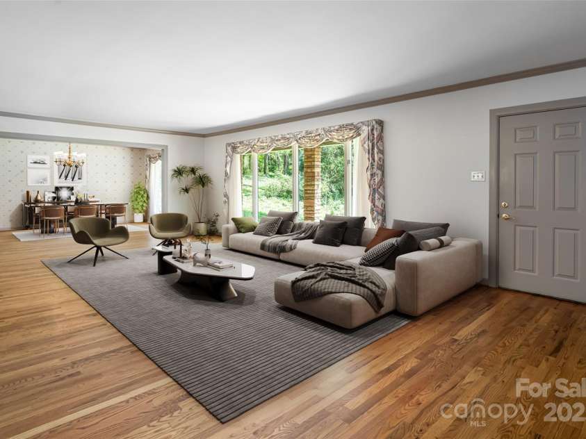 426 Vanderbilt Road, Asheville, NC 28803.  MLS# CAR4255480, YatesRealty ID 31831. Virtually Staged