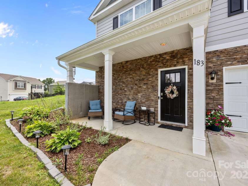 183 Marathon Lane, Candler, NC 28715.  MLS# CAR4284334, YatesRealty ID 31833. Keyed panel for easy access.