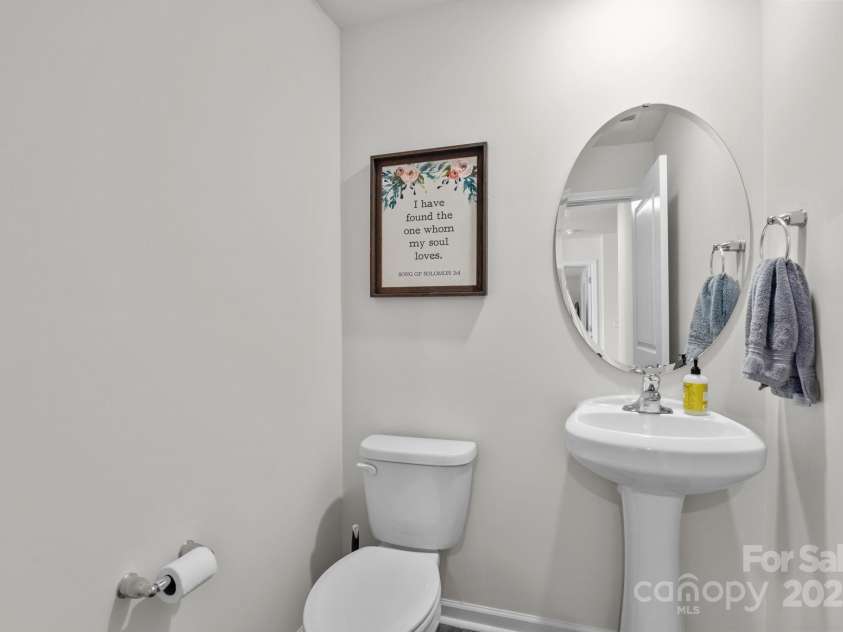 183 Marathon Lane, Candler, NC 28715.  MLS# CAR4284334, YatesRealty ID 31833. Main level powder room.