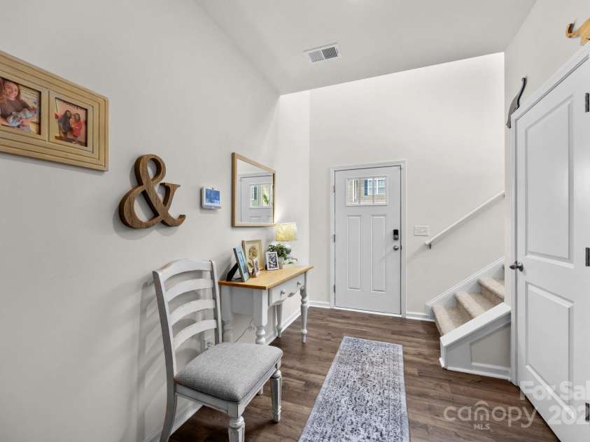 183 Marathon Lane, Candler, NC 28715.  MLS# CAR4284334, YatesRealty ID 31833. Spacious foyer with walk-in closet for coats and shoes.