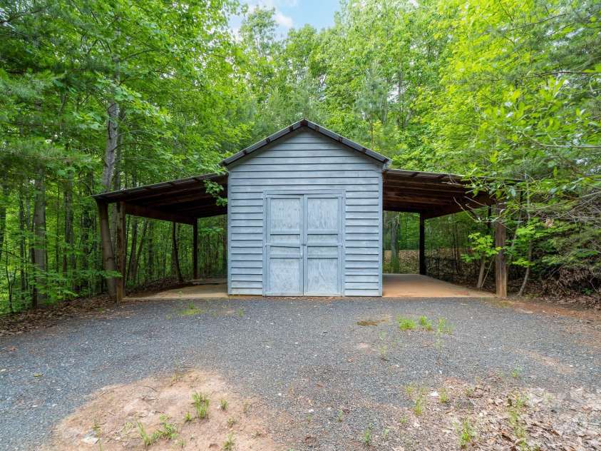 560 Blue Sky Drive, Dallas, NC 28034.  MLS# CAR4262735, YatesRealty ID 31836. Extra Storage Barn easily accessible from main home