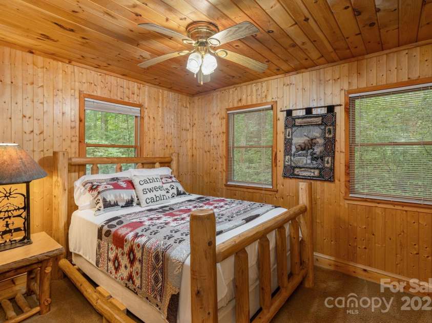 3014 Slick Fisher Road, Lake Toxaway, NC 28747.  MLS# CAR4289982, YatesRealty ID 31838. 2nd Bedroom