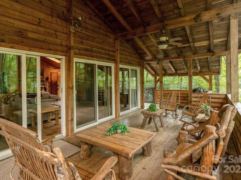 3014 Slick Fisher Road, Lake Toxaway, NC 28747.  MLS# CAR4289982, YatesRealty ID 31838. Lots of Space to Relax