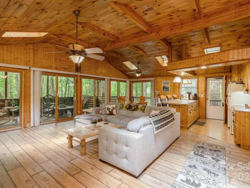 3014 Slick Fisher Road, Lake Toxaway, NC 28747.  MLS# CAR4289982, YatesRealty ID 31838. Open Floor Plan